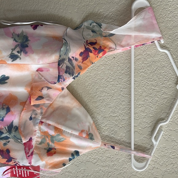 Long flower dress for prom - Picture 4 of 8